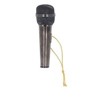 Modello Mini Microfono Masyrt, Squisito Ornamento di Strumento Musicale Simulato, Decorazione Realistica per Bambini e Neonati