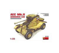 Modello Miniart Aec Mk.ii Veicolo Armato 1/35, Britannico Blindato Wwii, Interno