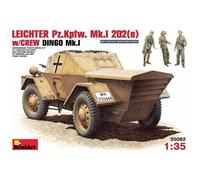 Modello Miniart Dingo Mk.I Leichter Pz.Kpfw.202(E) 1/35, Veicolo Britannico C