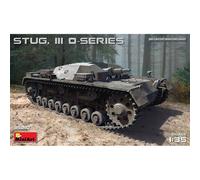 Modello Miniart Stug Iii 0-Series 1/35, Prototipo Sturmgeschütz Su Telaio Pan