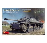 Modello Miniart Stug Iii Ausf G Feb 1943 Alkett 1/35 Con Interno Completo, Mo