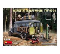 Modello Miniart Werkstattkraftwagen Typ-03-30 1/35, Camion Atelier Tedesco Wwi