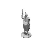 Modello Miniatura DeLorean DMC-12 Replica Display Stampata 3D Auto