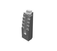 Modello Miniatura Maritime Exchange Building New York Grattacielo Art Deco 3D