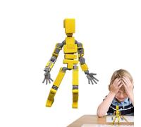 Modello mobile set - Modello mobile multiarticolazione | Figure meccaniche stampate su per bambini Bambole bambini colorate per la casa, l'asilo e l'asilo giocattoli portatili per regali