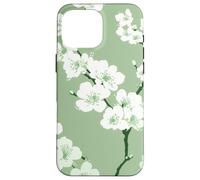 Modello moderno di fiore del papavero blu dell'alzavola Custodia per iPhone 16 Pro Max