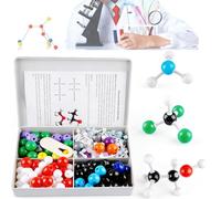 Modello Molecolare di Chimica 240 PCS, Kit di Struttura di Biochimica Base | Kit di Molecole Organiche per Insegnanti Studenti Scienziato i Chimica