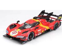 Modello montabile Bburago 1:24 Ferrari Racing 499P LMH 2023 - Vincitore 24h Le Mans