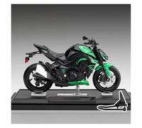 Modello Moto Collezione per KA&WASAKI Z1000 Z 1000 Modellino di Motocicletta in Metallo Pressofuso(Verde)
