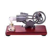Modello Motore Del A Maglie Calda Air Stirling Dinseding Physical Scientific Education Stern Toy Per Kit Bambini Adulti Aircraft Power Generation+ Calda A LED
