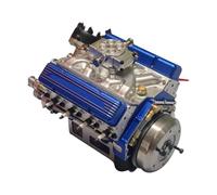 Modello motore | Metallo V8 motore decorativo | Giocattolo educativo originale | Idea regalo per figli adolescenti uomini famiglia amici adolescenti ragazze e figlie