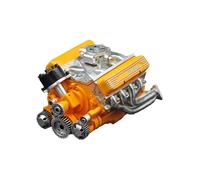Modello motore - Miniatura motore | Kit di di costruzione modello motore | Kit modello motore per adulti, figura del motore | Ornamento creativo in resina da scrivania per esposizione casa