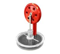 Modello motore Stirling con struttura in metallo, C | La costruzione in metallo funziona con bevande calde o ghiaccio per l ' apprendimento della fisica e divertimento