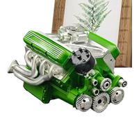 Modello Motore V8,Modelli Motori V8 Da Esposizione | Giocattoli Collezionabili Per Amici Adolescenti Ragazzi Ragazze Giovani Uomini E Per Apprendimento