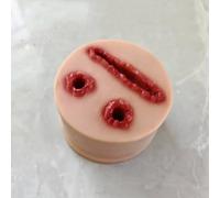 Modello Multitasking Per L'addestramento All'uso Del Laccio Emostatico, Kit Per Esercitarsi a Fermare Le Emorragie, Simulatore Di Ferite, Con 3 Tubi In Silicone, Modulo Per Simulare Ferite Cutanee