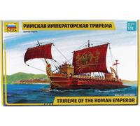 Modello Nave Trireme Dell'Imperatore Romano |ZVEZDA|9029| 1:72