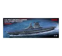 Modello Nave U.S. Navy Portaerei U.S.S. Lexington (CV-2) Meng PS-002 1