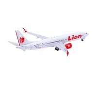 Modello NG Aerei Da Collezione Lega Scala 1:400 Per Lion Air Boeing B737 MAX 9 Modello Di Jet Per Aerei Metallo Pressofuso PK-LRF