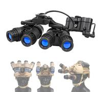 Modello NVG GPNVG18 Supporto Laterale Pieghevole Replica Quattro Tubi | Scatola Batteria E Collegamento Cavo Modello Decorativo Non Funzionante for Cosplay Fotografia Gioco Di Ruolo