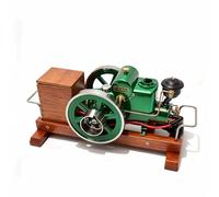 Modello orizzontale di motore a quattro tempi da 3,6 cm³ con base in legno