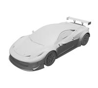 Modello per Ferrari 458 GT3 Race Car 2014 Stampato 3D Replica Collezionabile