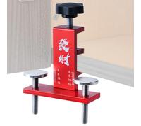 Modello per hardware per mobili - Posizionatore di allineamento antiscivolo, strumento di posizionamento in metallo per porte di mobili | Per maniglie cerniere cassetti cucina bagno spogliatoio