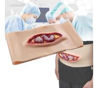 Modello Per La Formazione Sulla Cura Delle Ferite Addominali, Simulatore Anatomico Realistico Di Ferite, Modello Indossabile E Riutilizzabile Per L'applicazione Di Medicazioni, Per Esercitazioni