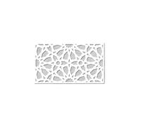 Modello per murales, Stencil da muro for dipingere mobili Modello esagonale geometrico multicolore 17-40x30-70 cm(Color 2,S 17cmX30cm)