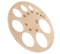 Modello per Parto in Legno per Studenti, Mostra Cambiamenti Cervicali | Strumento Didattico Riutilizzabile, Beige, per Lezioni Sul Parto e Ambienti Formativi