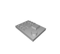 Modello per Pololu U1V11A Regolatore Tensione Staffa Montaggio 3D CAD