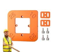 Modello per router - raggio d'angolo, router - Caratteri angolari e modelli - Router Edge Guide Lavorazione del legno Jig,Board Arc Auxiliary Strumento di posizionamento per cornici di taglio diametro