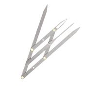 Modello per sopracciglia a 3 punti per trucco mattutino veloce e guida professionale per il posizionamento delle sopracciglia senza errori