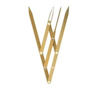 Modello per sopracciglia a 3 punti per trucco mattutino veloce e guida professionale per il posizionamento delle sopracciglia senza errori