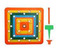 Modello Piazza Semi - Adeguati Nutrienti Semi - Set di distanziatori | Modelli di distanza misurati prima -Secondi - Spargitore | Organizzatore per semi da giardino per una migliore crescita e aspetto