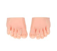 Modello piede finto Piede pratica in silicone Strumento per manicure finto mobile flessibile per unghie Pratica protesica in silicone