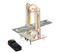Modello Ponte Sollevatore Telecomandato, Esperimento Scientifico Meccanico | Set Di Puzzle Pratici, Materiale Didattico Educativo STEAM For La Fiera Della Scienza In Aula E In Casa