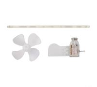 Modello portatile di mulino a vento a energia eolica con LED rosso, rotazione della turbina a 360 gradi per l'insegnamento delle energie rinnovabili e le applicazioni di esperimenti scientifici