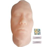 Modello Pratica Pelle Facciale Scheletro Viso Umano, Testa Manichino Viso | Modello Formazione For Il Viso Con Iniezione, Responsabile Didattico Microchirurgia Plastica, Studenti Medicina(Male)