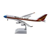 Modello Prefabbricato In Scala 1:200 Per Boeing B747-400 KALITTA AIR Modello N744CK Aereo In Metallo Pressofuso Con Alette Abbassate
