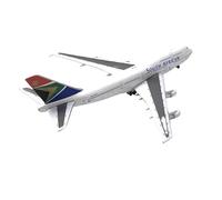Modello Pressofuso In Scala 1:500 B747-300 Modello Di Aereo In Lega Della South African Airways Con Carrello Di Atterraggio