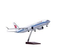 Modello Pressofuso In Scala 1 85 Adatto Per L'aeroplano In Resina Boeing 737MAX Dell'aviazione Internazionale Airbus Kit di gioco per Hobby(A)