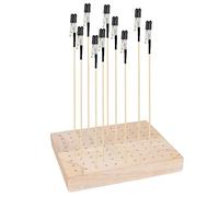 Modello professionale Coloring Stand Collection Legno duro miniatura Modello Holder per l'applicazione e facile montaggio proprietario del legno
