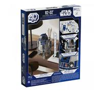 Modello R2-D2 Star Wars 4D - Replica Ultra Realistica da Costruire, 201 Pezzi, 28 cm - Nouvo