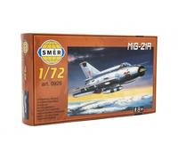 Modello realistico dell'aereo MiG-21R in scala 1:72