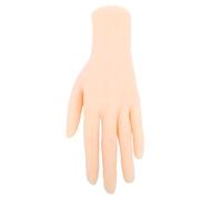 Modello Realistico di Mano Femminile in Silicone Mano Finta, Manichino per Unghie Morbido e Flessibile, Modello di Mano in Silicone per la Pratica Dell'arte del Tatuaggio Display