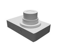 Modello Replica Fotocamera per Canon PowerShot S100 Miniatura Stampata 3D