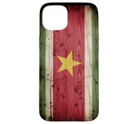 Modello retrò ispirato al colore del Suriname Custodia per iPhone 15 Plus