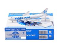 Modello Ridotto Aereo Aereo Di Linea Civile In Miniatura Da 17 Cm Scala 1/400 For Pan Am For Boeing B747-100 N747PA, Modelli Di Aeromobili Statici Aerei Modellini in Scala(B747-100 B)