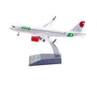 Modello Ridotto Aereo Modelli Di Aerei In Scala 1/200 Da 18 Cm For Viva Airlines, For Esposizioni Di Aeroplani Airbus A320 XA-VIH Aerei Modellini in Scala