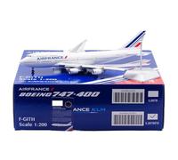 Modello Ridotto Aereo Modelli Di Aerei In Scala 1/200 Da 35 Cm For Air France B747-400 F-GITH F-GITD, Mostre Di Aeroplani Aeronautici Aerei Modellini in Scala(F-GITH)